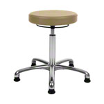 Swivel stool exclusive with comfort padding and glides
