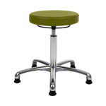Swivel stool exclusive with comfort padding and glides