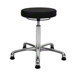 Swivel stool exclusive with comfort padding and glides