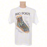 T-Shirt - foot - , size XXL