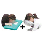 Test package with hygiene cover and nose slit cloths 100 pieces