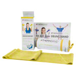 Thera-Band incl. case, 2.50 x 12.8 cm, lightweight, yellow