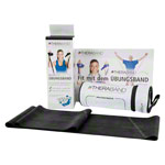 Thera-Band incl. case, 2.50 x 12.8 cm, spezial thick, black
