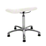 Therapy stool with cushion, exclusive with glides