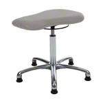 Therapy stool with cushion, exclusive with glides