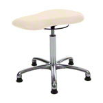 Therapy stool with cushion, exclusive with glides