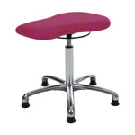 Therapy stool with cushion, exclusive with glides