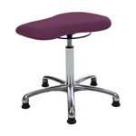 Therapy stool with cushion, exclusive with glides