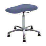 Therapy stool with cushion, exclusive with glides