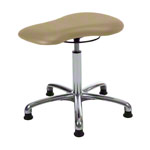 Therapy stool with cushion, exclusive with glides