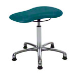 Therapy stool with cushion, exclusive with glides