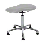 Therapy stool with cushion, exclusive with glides