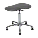 Therapy stool with cushion, exclusive with glides