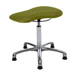 Therapy stool with cushion, exclusive with glides