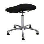 Therapy stool with cushion, exclusive with glides