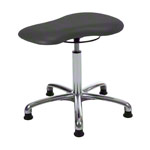 Therapy stool with cushion, exclusive with glides