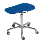 Therapy stool with cushion, exclusive with wheels