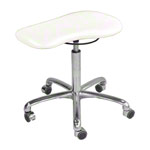 Therapy stool with cushion, exclusive with wheels