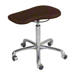 Therapy stool with cushion, exclusive with wheels