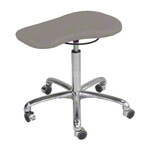 Therapy stool with cushion, exclusive with wheels