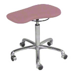 Therapy stool with cushion, exclusive with wheels