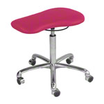 Therapy stool with cushion, exclusive with wheels