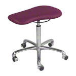 Therapy stool with cushion, exclusive with wheels