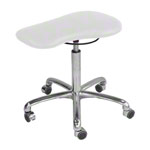 Therapy stool with cushion, exclusive with wheels