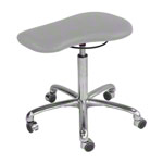 Therapy stool with cushion, exclusive with wheels
