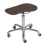 Therapy stool with cushion, exclusive with wheels