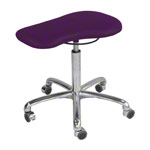 Therapy stool with cushion, exclusive with wheels