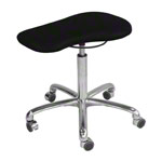 Therapy stool with cushion, exclusive with wheels