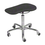 Therapy stool with cushion, exclusive with wheels