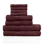Towel set 8 pcs., 4 pieces 30x30 cm  2 pieces 140x70 cm and 2 pieces 100x50 cm