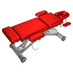 Treatment Table Solid E8 Dynamic according to Dr. Ackermann, 195x52x49-96 cm