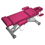 Treatment Table Solid E8 Dynamic according to Dr. Ackermann, 195x52x49-96 cm