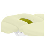 U-shaped nose slot insert for Lojer therapy couch