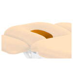U-shaped nose slot insert for Lojer therapy couch