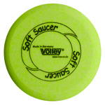 VOLLEY foam-throwing disc Soft Saucer uncoated,  25 cm