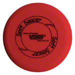 VOLLEY foam-throwing disc Soft Saucer uncoated,  25 cm