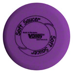 VOLLEY foam-throwing disc Soft Saucer uncoated,  25 cm