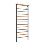 Wall bars metal / wood, 90 x 240 cm W x H, 14 bars