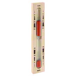 Wooden sauna hourglass