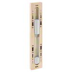 Wooden sauna hourglass