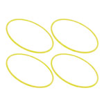 gymnastics hoops plastic, set of 4,  60 cm