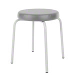 gymnastics stool standard with comfort cushion,  38 cm, frame color white