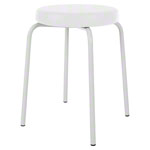 gymnastics stool standard with comfort cushion,  38 cm, frame color white