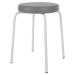 gymnastics stool standard with comfort cushion,  38 cm, frame color white