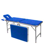 portable massage table Robusta ST, incl. head rest + arm rest, 170/210x65x70-82 cm