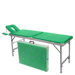 portable massage table Robusta ST, incl. head rest + arm rest, 170/210x65x70-82 cm